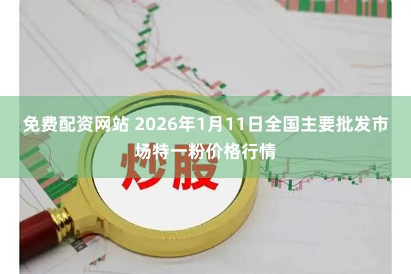 免费配资网站 2026年1月11日全国主要批发市场特一粉价格行情